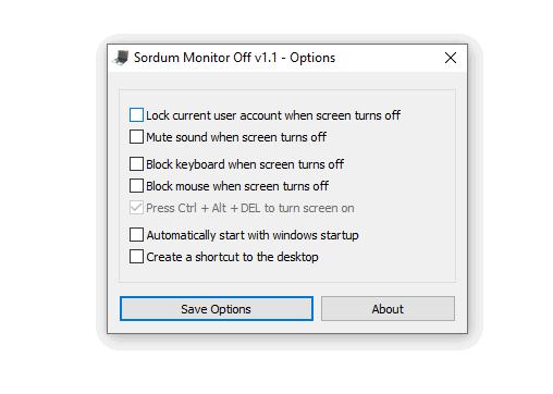Sordum Monitor Off下载,休眠工具,系统工具