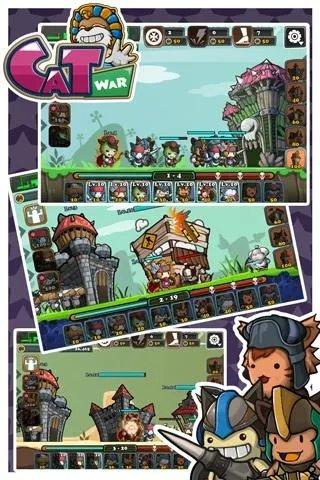 cat war手游下载,catwar,策略游戏,战略游戏