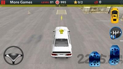3d模拟汽车停车手机版下载,3d模拟汽车停车,模拟游戏,休闲游戏